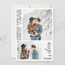 nieuwjaars cheer elegant multi foto