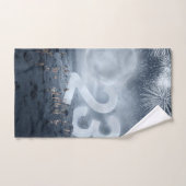NIEUWJAARS- EN KERSTBADHANDDOEKSET BAD HANDDOEK (Handdoek)