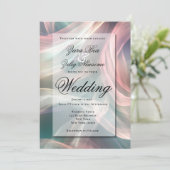 Nieuwjaars Glamour Feest Huwelijk Aankondiging (Staand voorkant)