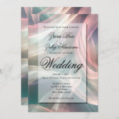 Nieuwjaars Glamour Feest Huwelijk Aankondiging (Voorkant / Achterkant)