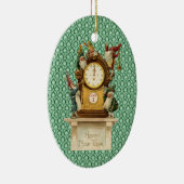 -nieuwjaars-kabouters keramisch ornament (Rechts)