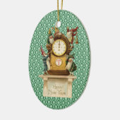 -nieuwjaars-kabouters keramisch ornament (Links)
