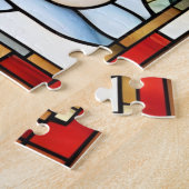 nieuwjaars kinderpuzzel legpuzzel (Zijkant)