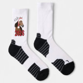Nieuwjaars paard sokken (Rechts)