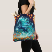 Nieuwjaars Paard Tote Bag (Dichtbij)