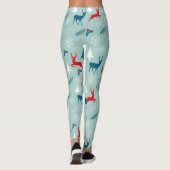 Nieuwjaars patroon leggings (Achterkant)