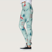 Nieuwjaars patroon leggings (Links)
