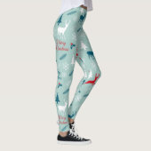 Nieuwjaars patroon leggings (Rechts)