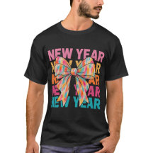 Nieuwjaars Strikdas T-Shirt
