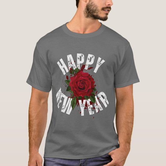 Nieuwjaars T-shirt 2026-viering (Voorkant)