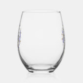Nieuwjaars Toast Wijnglas Zonder Voet (Links)