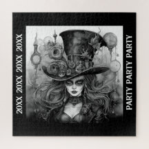 Nieuwjaars Verjaardag Halloween Feest Steampunk
