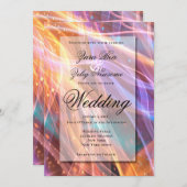 Nieuwjaars Vonk Feest  Huwelijk Aankondiging (Voorkant / Achterkant)