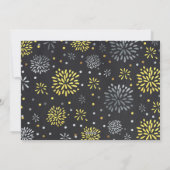 Nieuwjaars zwangerschapsaankondiging Nieuwjaar Kaa Feestdagenkaart (Achterkant)