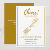 Nieuwjaarsadvertenties van Cheers (Voorkant / Achterkant)