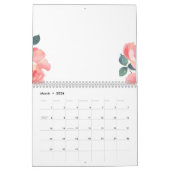 Nieuwjaarsagenda 2023, bloemen, jan. kalender (Mar 2026)