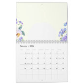 Nieuwjaarsagenda 2023, bloemen, jan. kalender (Feb 2026)