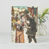  nieuwjaarsagenda feestdagenkaart (Staand voorkant)