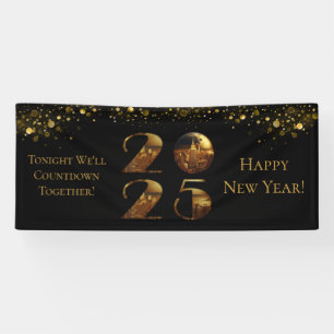 Nieuwjaarsbanner 2025 spandoek