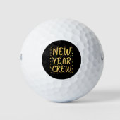 Nieuwjaarsbemanning Golfballen (Voorkant)