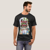 Nieuwjaarsbemanning Groep Vrienden T-shirt (Voorkant volledig)