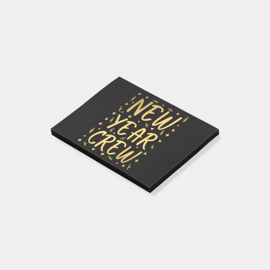 Nieuwjaarsbemanning Post-it® Notes (Schuin)