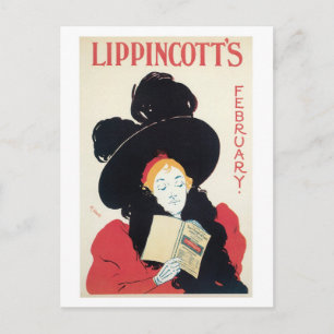 nieuwjaarsblad februari briefkaart