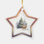 Nieuwjaarsboodschap Ster Ornament (Achterkant)