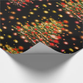 Nieuwjaarsboom inpakpapier (Hoek)