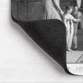 Nieuwjaarsdag 1807 muismat (Hoek)