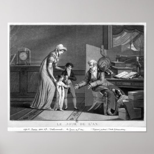 Nieuwjaarsdag 1807 poster (Voorkant)