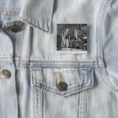 Nieuwjaarsdag 1807 vierkante button 5,1 cm (In situ)