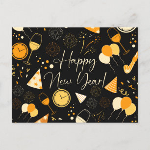 Nieuwjaarsdag Briefkaart