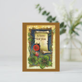  Nieuwjaarsdag Briefkaart (Staand voorkant)