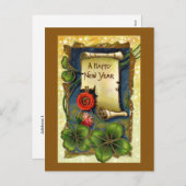  Nieuwjaarsdag Briefkaart (Voorkant / Achterkant)