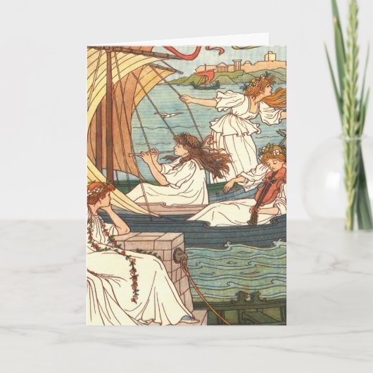 "Nieuwjaarsdag" Feestdagen Kaart (Voorkant)