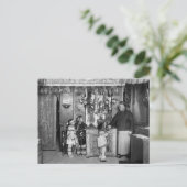 Nieuwjaarsdag in China, begin jaren 1900 Feestdagenkaart (Staand voorkant)