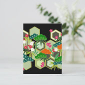 Nieuwjaarsdag Japanse stijl Feestdagenkaart (Staand voorkant)