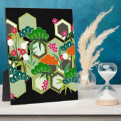 Nieuwjaarsdag Japanse stijl Fotoplaat (Zijkant)