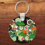 Nieuwjaarsdag Japanse stijl Sleutelhanger (Voorkant)