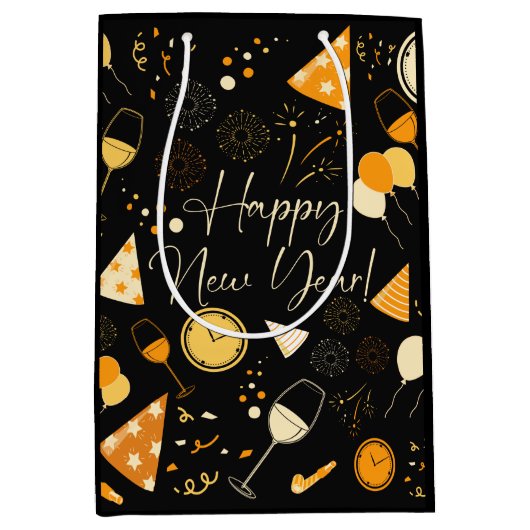 Nieuwjaarsdag Medium Cadeauzakje (Voorkant)