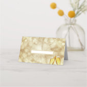 Nieuwjaarsdag met champagnebril plaatskaartje (Voorkant)