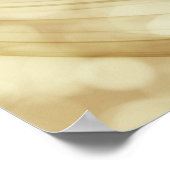 Nieuwjaarsdag met champagnebril poster (Hoek)