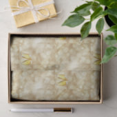 Nieuwjaarsdag met champagnebril tissuepapier (Geschenk)