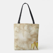 Nieuwjaarsdag met champagnebril tote bag (Achterkant)