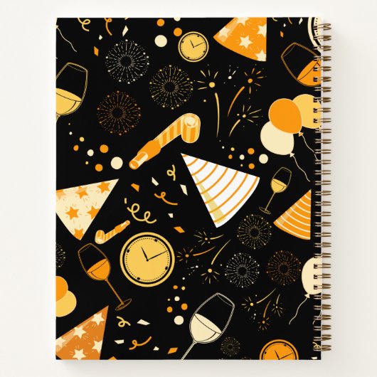 Nieuwjaarsdag Notitieboek (Achterkant)