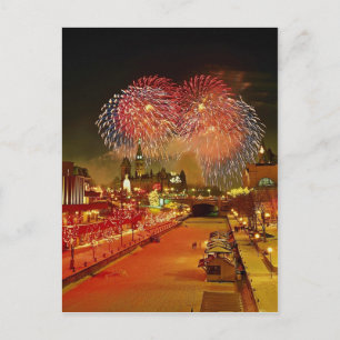 Nieuwjaarsdag, Ottawa, Ontario, Canada Feestdagenkaart