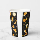 Nieuwjaarsdag Papieren Bekers (Links)