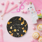 Nieuwjaarsdag Papieren Bordje (Feest)