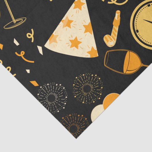 Nieuwjaarsdag Tissuepapier (Detail)